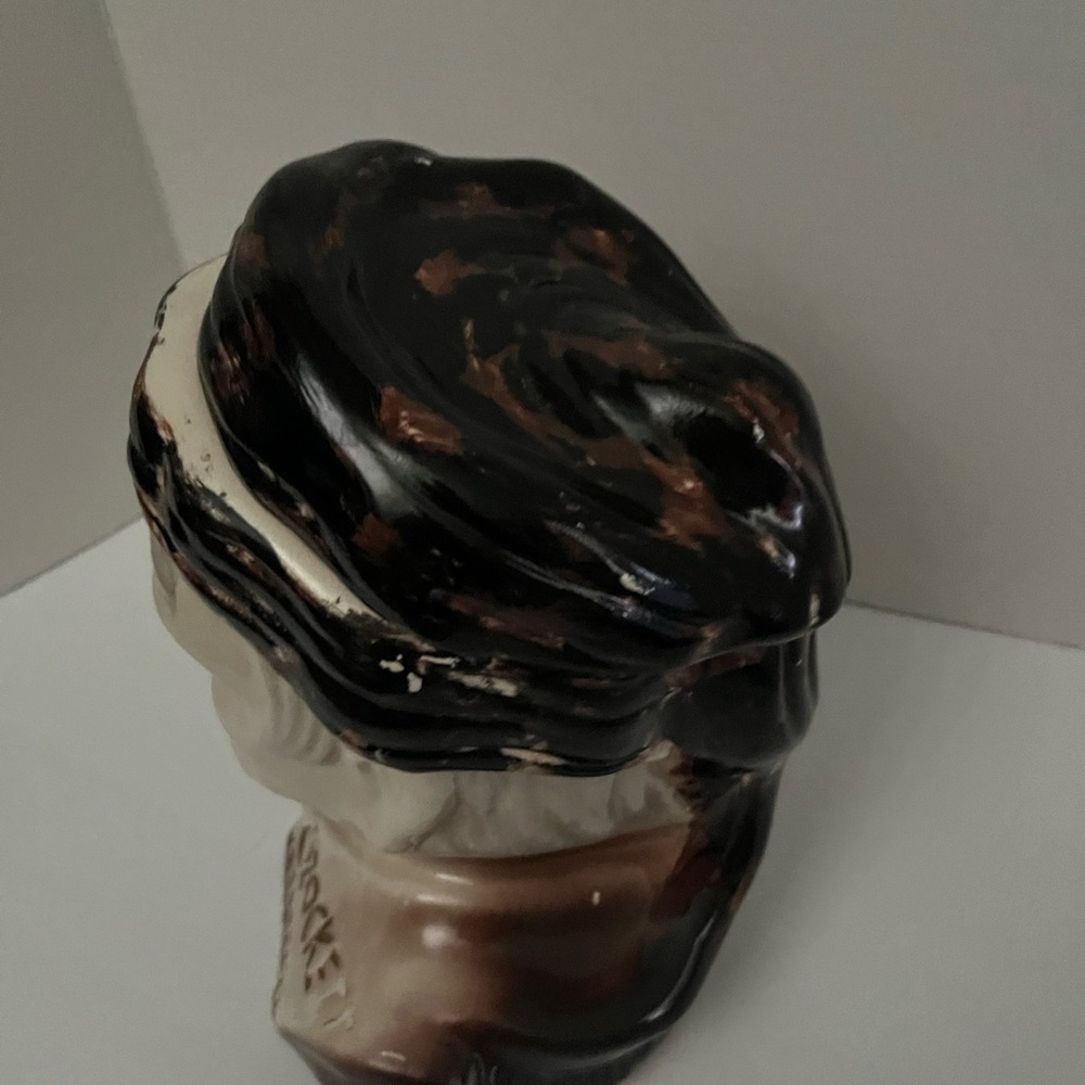 DAVY CROCKET COOKIE JAR 12" CERAMIC VINTAGE U.S.A. MCCOY POTTERY 1950"S - Picture 4 of 5